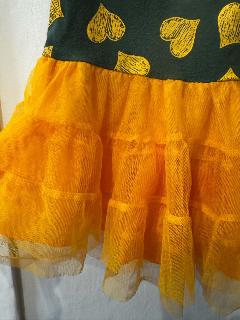 Go Packers! Green Bay Packers Toddler Girls TUTU DRESS size 2T - Picture 6 of 7